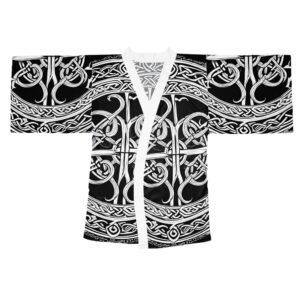 Long Sleeve Kimono Robe (AOP)