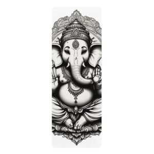 Rubber Yoga Mat - Ganesha