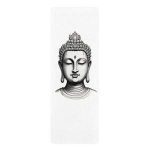 Rubber Yoga Mat - Budha