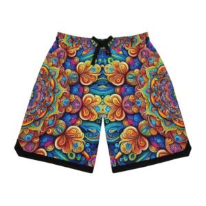 Basketball Rib Shorts (AOP)