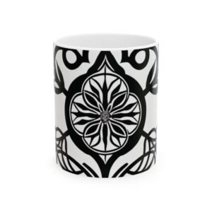 Ceramic Mug, (11oz, 15oz) - Pattern